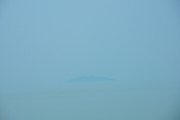 Hefei City, Anhui Province-Luxi Wetland-Wetland scenery against the blue sky