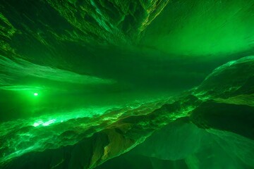 green abstract background