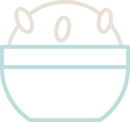 rice meal icon
