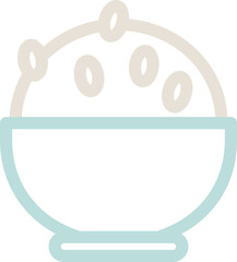 rice meal icon
