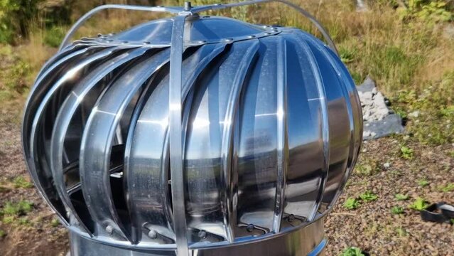 Ventilation turbines are used to effectively ventilate the roof sheathing or attic spaces from unwanted moisture. Completely silent operation use of electricity and without need maintenance