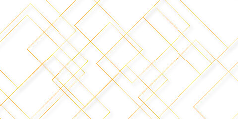 Modern minimal and clean white gold background with realistic line wave geometric circle shape, abstract white and gold colors with lines pattern texture business background.