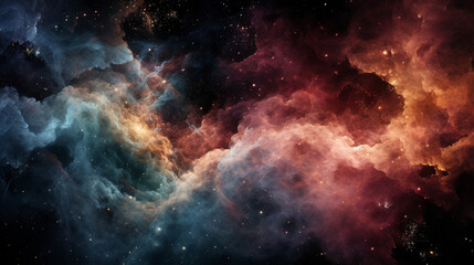 Obraz na płótnie Canvas lights of space HD 8K wallpaper Stock Photographic Image 