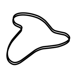 Organic random blob shape