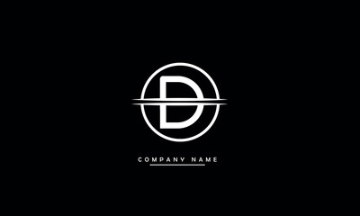 D Abstract Letter Logo Monogram