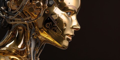 futuristic robotic technology, generative Ai