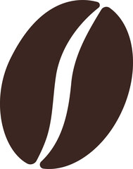 Vintage Coffee Bean Icon