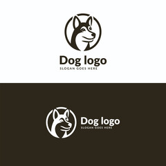 A Playful Dog Logo