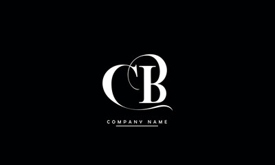 CB, BC, C, B Abstract Letters Logo Monogram