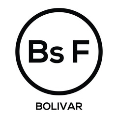 bolivar currency symbol