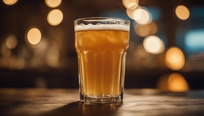 Frothy Cold Brew Coffee in a Tall Glass
