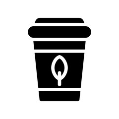 cup glyph icon