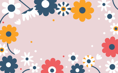 Valentine's day, women's day, spring abstract background poster with copy space. Good for postcards, email header, wallpaper, banner, events, covers, advertising, and more.