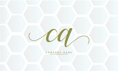 CA, AC, C, A Abstract Letters Logo Monogram