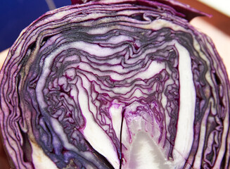 Rotkohl halbiert, Struck ist nicht gut