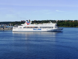 Auf der Ostsee in der Nähe von Stockholm