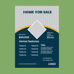 Real Estate Flyer Layout Creative Real Estate Flyer Layout
