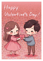 バレンタインイラスト