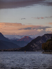 LAKE AND MOUNTAINS