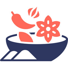 Fototapeta premium Spices Icon