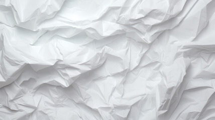 Obraz premium White paper with crumpled effect