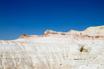 Baysary rock formation view, Mangystau region, Kazakhstan
