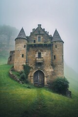 Old castle in the country