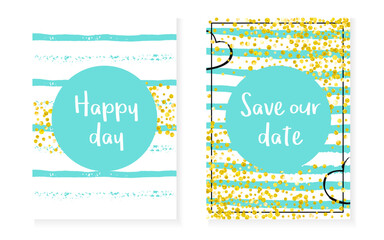 Polka Dot Sparkle. Stripe Gatsby Art. New Year