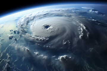 Majestic Hurricane from Space