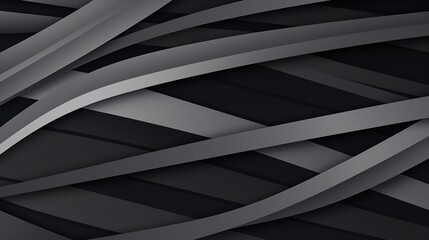 A minimalist pattern of intersecting lines and shapes in monochrome tones, great for a contemporary vector background.