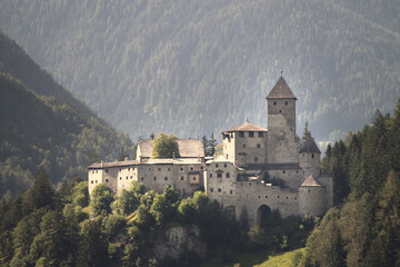 Fototapeta na wymiar Castel Taufers in Alto Adige