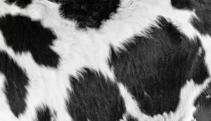 Fotobehang cow skin pattern surface, 16:9 widescreen wallpaper / backdrop / background, graphic resources © J