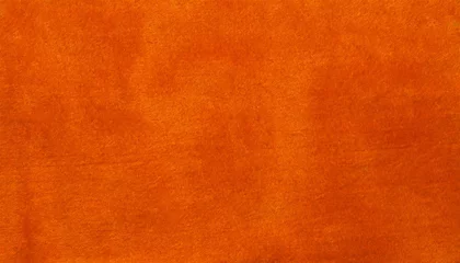 Foto op Canvas orange fleece velvet fabric 16:9 widescreen wallpaper / backdrop / background, graphic resources © J