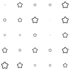 Stars line random pattern background. Vector illustration.	