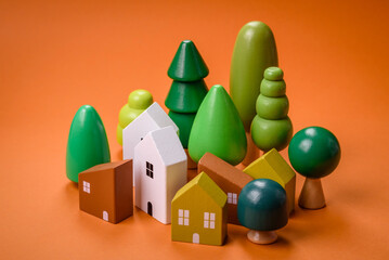 A small wooden house as an idea for investing in your own home