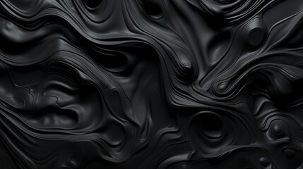 Obraz premium black abstract background with waves.