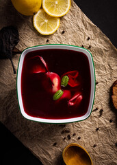 red soup 