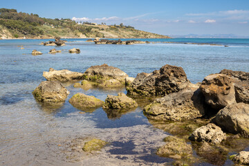 Mediterranean sea, Spiaggia (Beach) Renella, Sicily
