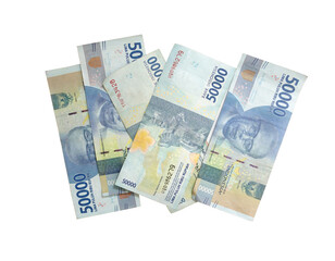 Obraz na płótnie Canvas indonesian currency 50.000 rupiah