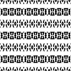 Abstract Shapes.Vector seamless black and white pattern.Design element for prints, decoration, cover, textile, digital wallpaper, web background, wrapping paper, clothing, fabric, packaging, cards.