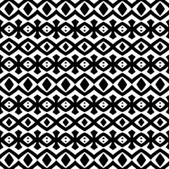 Abstract Shapes.Vector seamless black and white pattern.Design element for prints, decoration, cover, textile, digital wallpaper, web background, wrapping paper, clothing, fabric, packaging, cards.