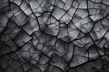 Cracked Earth Texture - obrazy, fototapety, plakaty