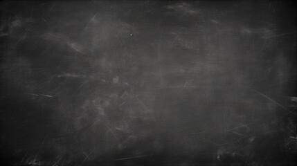 Chalk rubbed out on blackboard background or chalkboard texture. - obrazy, fototapety, plakaty