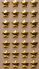 gold star on a white background