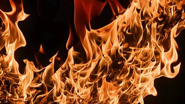 fire flames background