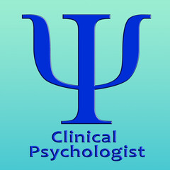 The Greek letter psi is the symbol for the profession of clinical psychology.  