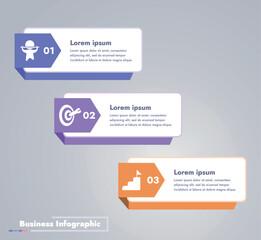 This infographic reflects a modern and creative business process design. The unique design and graphic interpretation add expressiveness and clarity to the image in the presentation and information.