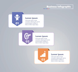 This infographic reflects a modern and creative business process design. The unique design and graphic interpretation add expressiveness and clarity to the image in the presentation and information.