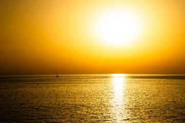 puesta de sol
