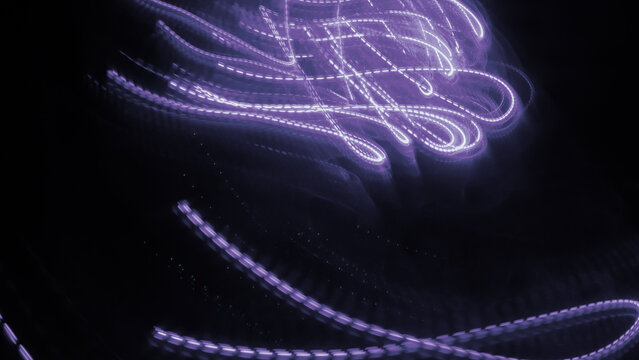 Motion Blur Glow Digital Abstract Background Electronic Music Cover Art Dark Overlay